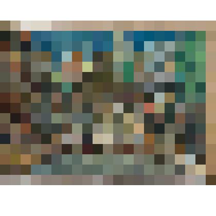 Дворец Берендея. Эскиз декорации к опере «Снегурочка»