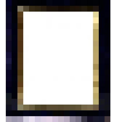 Рама прямоугольная, деревянная, обтянута  бархатом, с  профилированным золоченым кантом