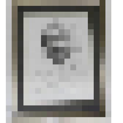 Графическое произведение "Старая бабушка", из серии "Уходящие лики России"