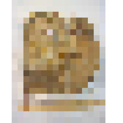 Рельефный расписной изразец (заготовка)