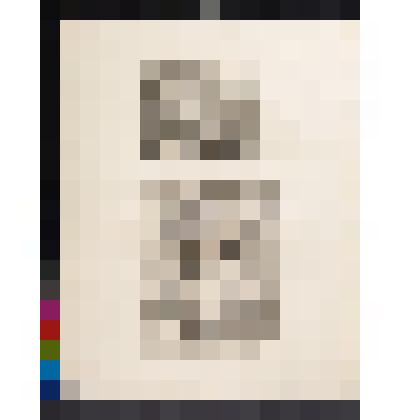 a) Cуд. 1758 b) Пять ордеров париков. 1761, из альбома «The Works of William Hogarth»