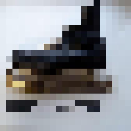 Коньки для хоккея с шайбой (одна полупара)