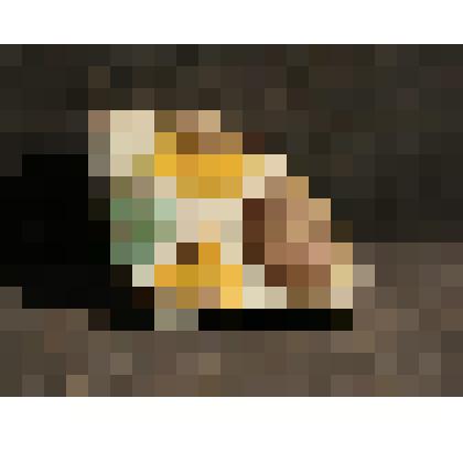 Изразец печной  рельефный полихромный. Фрагмент угловой