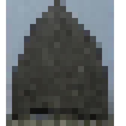 Черепок серого цвета