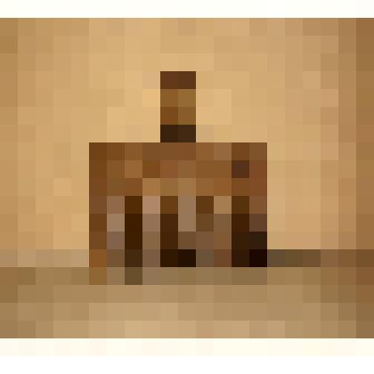 Деревянный гребень для расчесывания льна