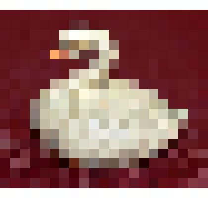 Фигурка целлулоидная. Лебедь