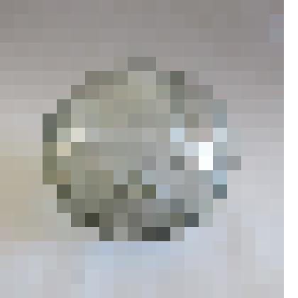 Сувенир "Футбольный мяч" - изделие из гутного стекла камышинского  стеклотарного завода