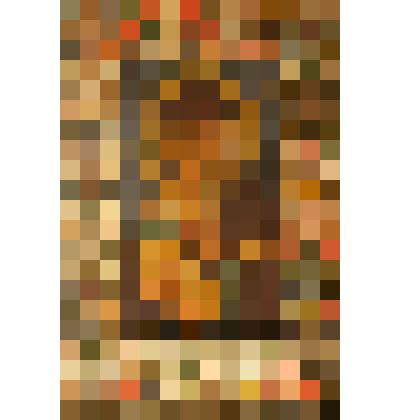 Икона. Богоматерь Владимирская, с господскими и богородичными праздниками в 18-ти клеймах