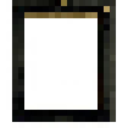 Рама синего бархата с бронзовым кантом и накладками по углам