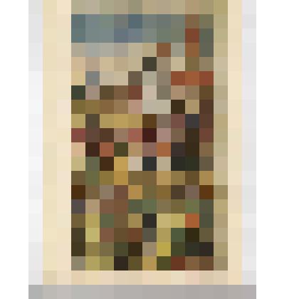 Открытка художественная. Из набора открыток «Древнерусская миниатюра в Государственном Историческом музее. Выпуск VI. П. Крекшин «История Петра I». Царевна Софья раздает грамоты стрельцам за их службу. Миниатюра из рукописи первой половины XVIII века «Ист