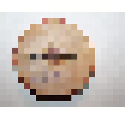 Значок с городецкой росписью