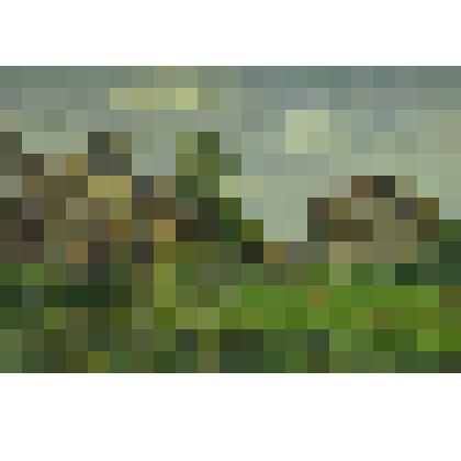 Картина. В деревне