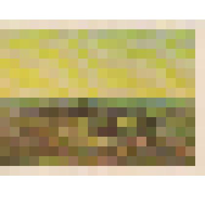 Открытка художественная. "Аппиева дорога при закате солнца", художник А.А. Иванов (1806-1858)