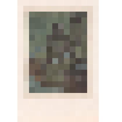 Двор Георгиевского монастыря. Лист из серии «Уходящая Москва»