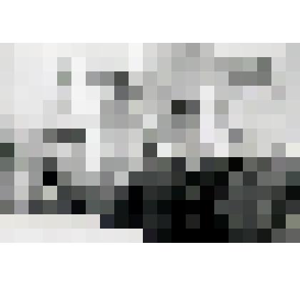 Негатив. М.А. Шолохов среди родственников и знакомых во дворе дома