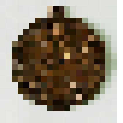 Привеска (зеркало) к женскому ненецкому головному убору – капору