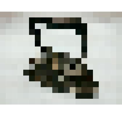 Утюг накальный металлический темного цвета