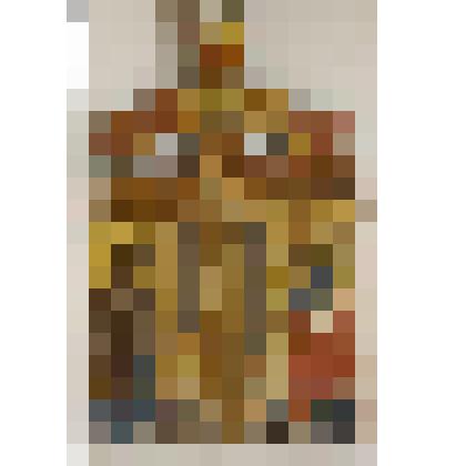 Крест-распятие с предстоящими и херувимами. Икона