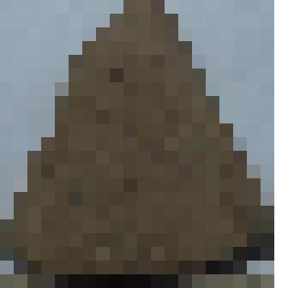 Черепок бежево - серого цвета