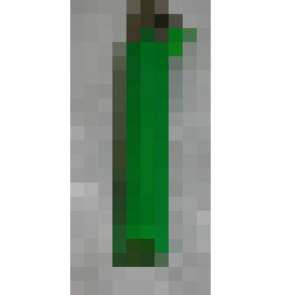 Зажигалка кремневая из пластмассы зелёного цвета