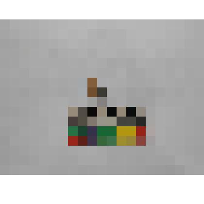 Археология. Бусина конической формы свернутая с пластины