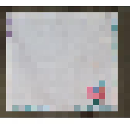 Салфетка ситцевая с вышитыми цветами