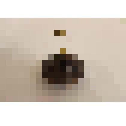 Крышка от заварочного чайника. Из чайного сервиза коричневого  цвета