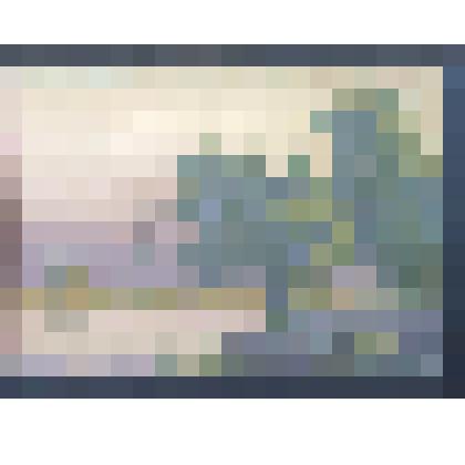 Догорающий день. Картина