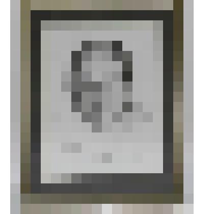 Графическое произведение "Бабушка", из серии "Уходящие лики России"