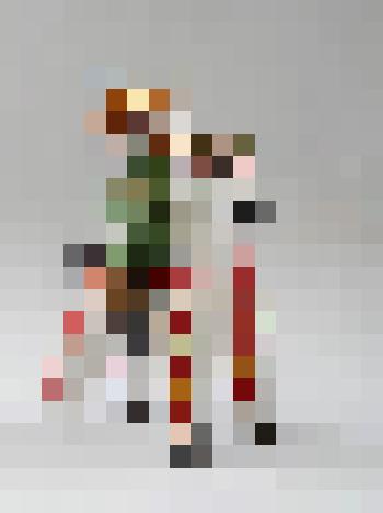 Всадник в зеленом. Из композиции "Карусель"