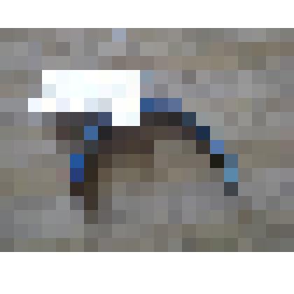 Часть медного браслета из толстой проволоки