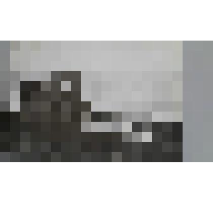 Фотография черно-белая "Трактор"