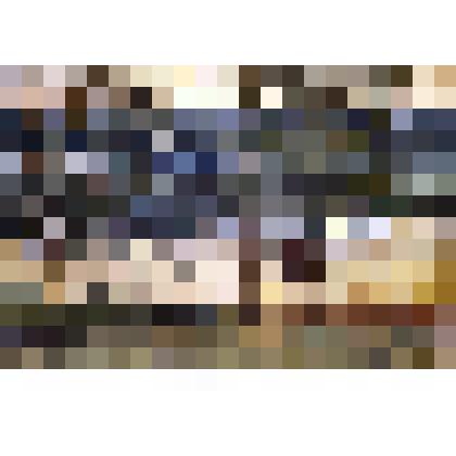 Картина. Закат на Мережке