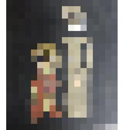 Эскиз Виктора Георгиевича Коркодинова к спектаклю театра кукол "Люди Востока"