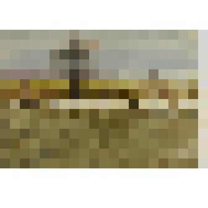 Акварель. Последний снег