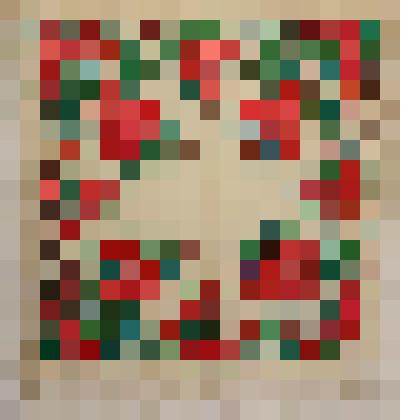 Шаль с цветами и бахромой