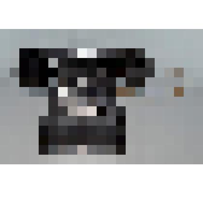 Настольный дисковый телефонный аппарат с трубкой