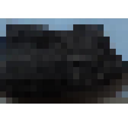 Черепок темно - серого цвета