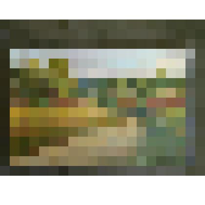 "За околицей". Картина