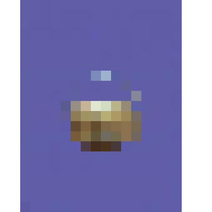 Посуда XIX-XX вв. Вазочка металлическая с ручкой, желтого цвета, круглой формы