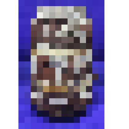 Сумочка  из оленьей кожи с круглым дном