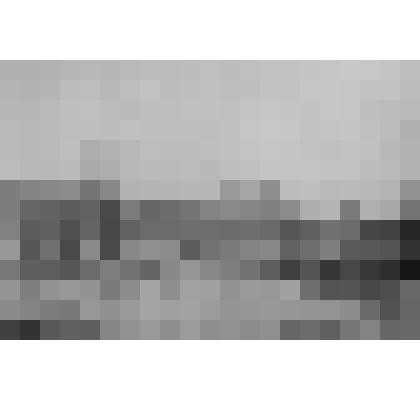 Фотография. Исторический сквер в Свердловске, вид на юг в сторону ул. Малышева: дорожки и озеленение, каменная ограда, на втором плане здание бывшей гостиницы «Эрмитаж» по ул. Малышева