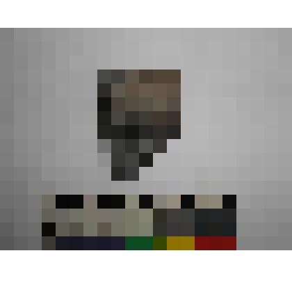 Археология. Фрагмент венчика сосуда, серого цвета, верхний край округлый отогнут наружу. Орнаментирован косыми линиями ниже края венчика, нижние концы линий упираются в широкий желобок, ниже расположен валик от которого идут косые линии