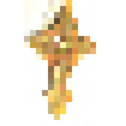 Крестик костяной