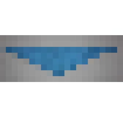 Галстук пионера Чехословакии голубого цвета