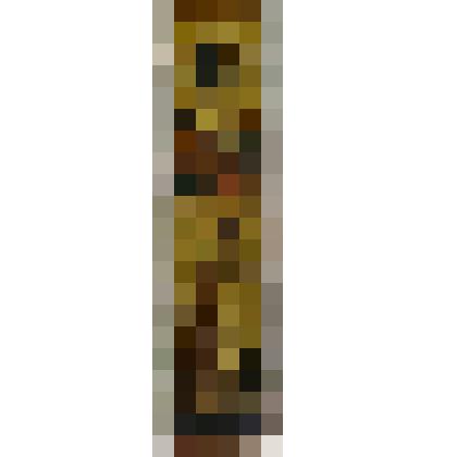 Пророк Иеремия, Введение во храм, Иоанн Златоуст, из походного иконостаса из 15 досок, трехрядного. Икона