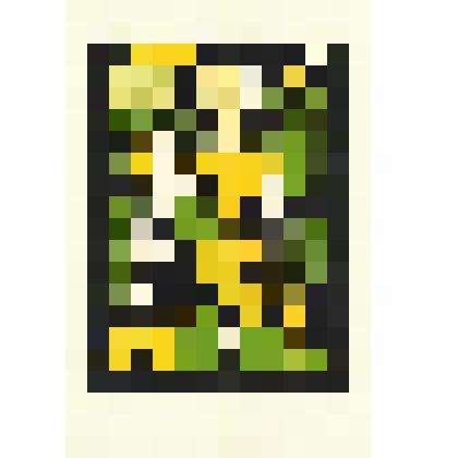 Зелёная абстрактная композиция