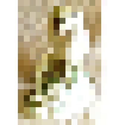 Скульптура (статуэтка) фарфоровая. Гиббон (Зелёная мартышка)