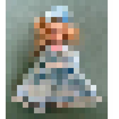 Кукла с фарфоровыми элементами в голубом платье