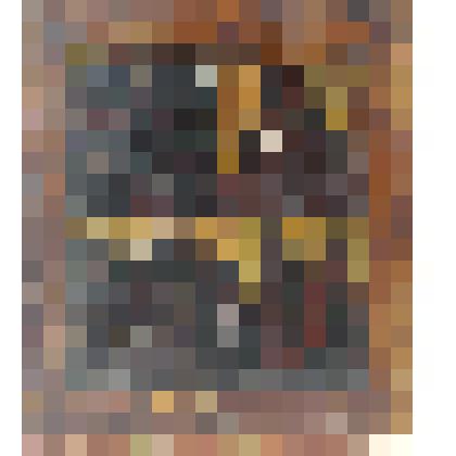 Икона трёхчастная: "Рождество Христово", "Богоматерь с младенцем", "Иоанн Предтеча, Архангел Михаил, Николай Чудотворец, пр. Иоанн, св. Анна"